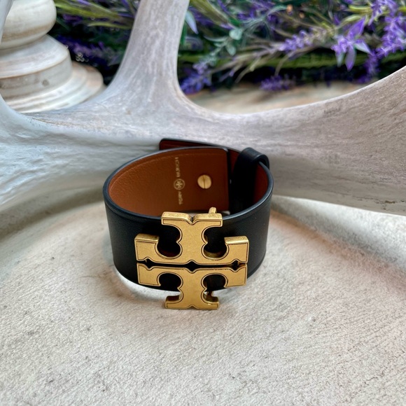 Tory Burch Eleanor Leather Bracelet🧡NWT🧡 - Picture 9 of 12